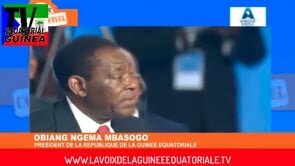 # ECUATORIAL.GUINEA-TV/ INTERVENTION DU PRESIDENT OBIANG NGUEMA MBASOGO AU FORUM RUSSIE-AFRIQUE (SOTCHI, 23-24 OCTOBRE 2019)